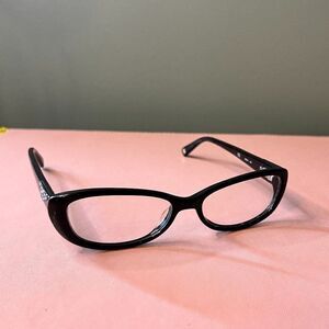 Nine West Glasses Black With Silver Details NW5042 001 Lite Scratches Prescripti